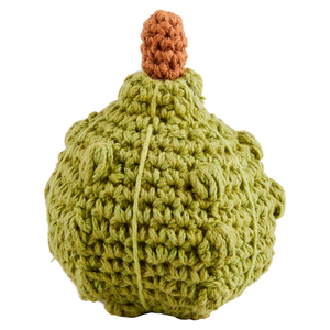 Mini Crochet Green Gourd