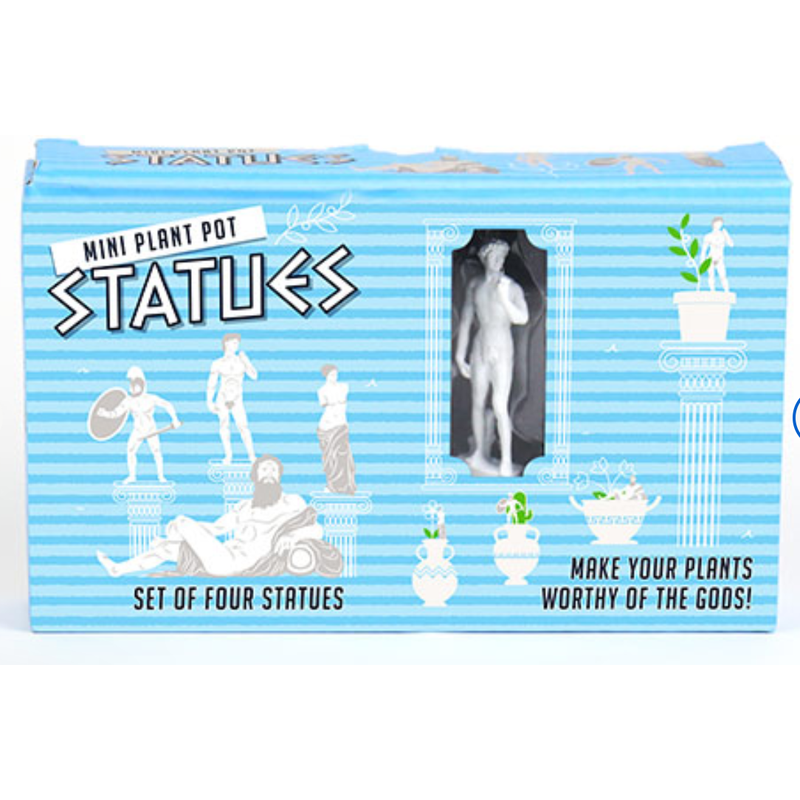 Mini Plant Pot Statues
