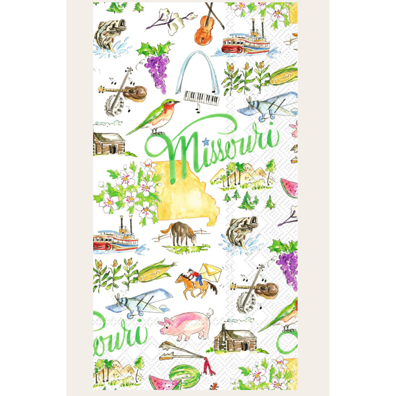 Missouri State Collection Guest Towel