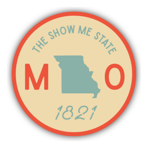 Missouri The Show Me State Sticker