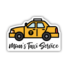 Mom's Taxi Service Sticker