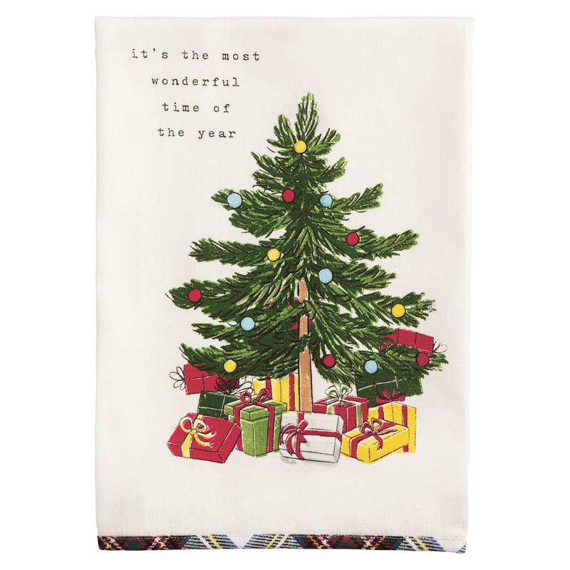Most Wonderful Time of the Year Tea Towel
