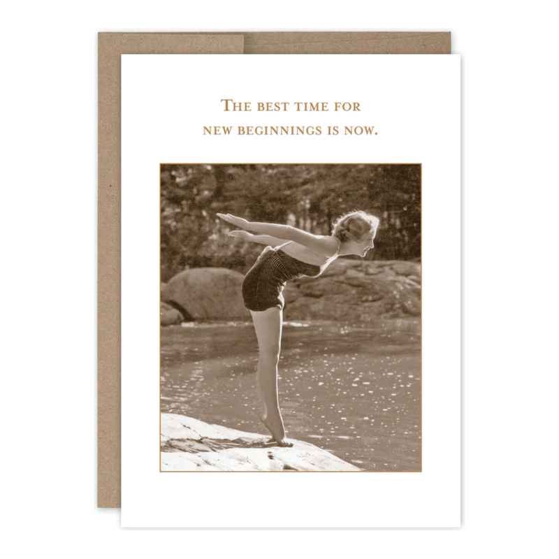 New Beginnings Encouragement Card