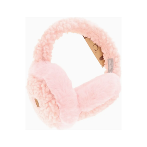 New Rose Faux Fur Sherpa Earmuffs