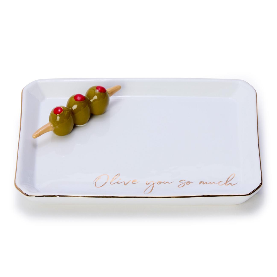 Olive You So Much Trinket Tray 