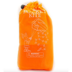 Orange Mini Pocket Kite