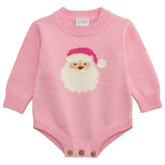 Pink Santa Sweater Bubble
