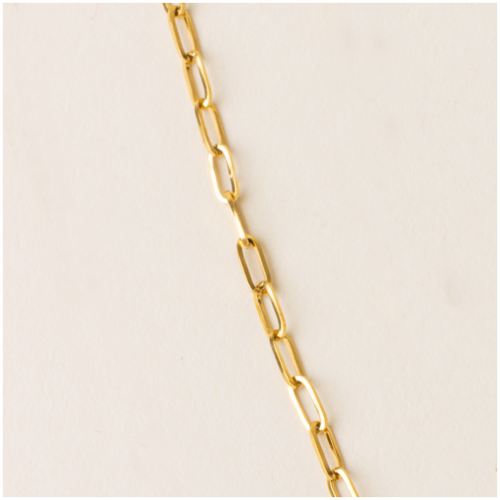 Everly Paper Clip Necklace Chain