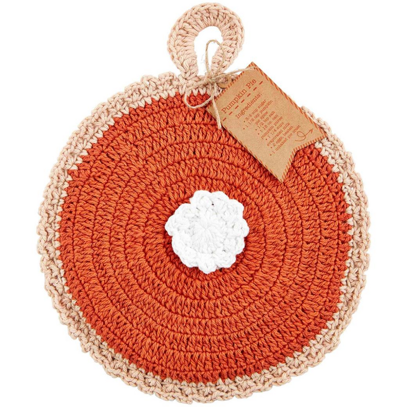 Pie Crochet Pie Pot Holder