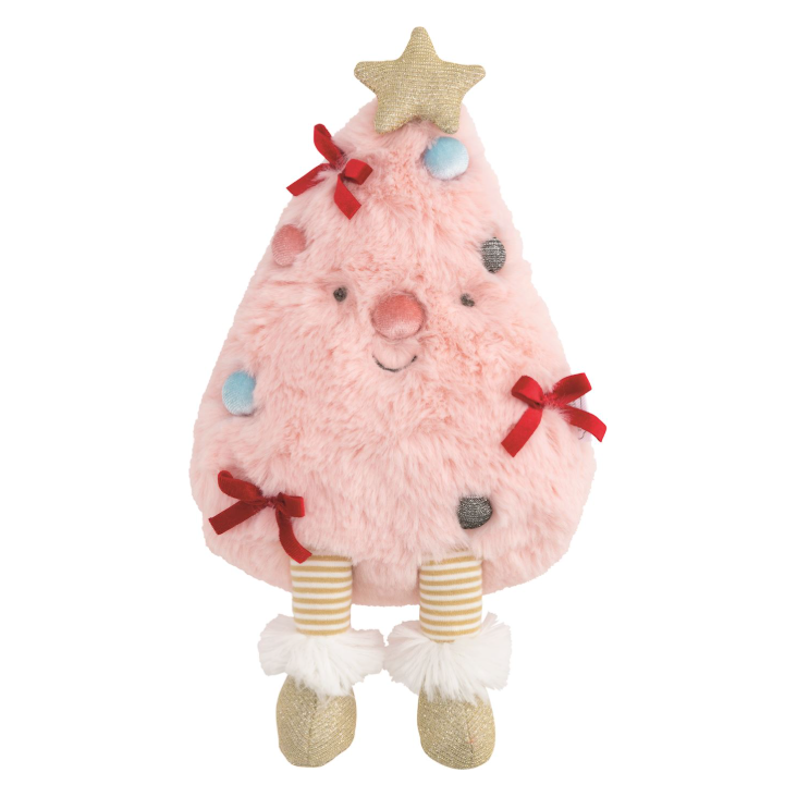 Pink Christmas Tree Plush