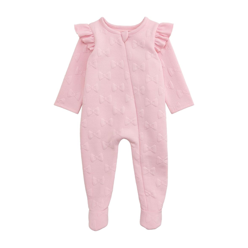  Pink Quilted Bow Sleeper