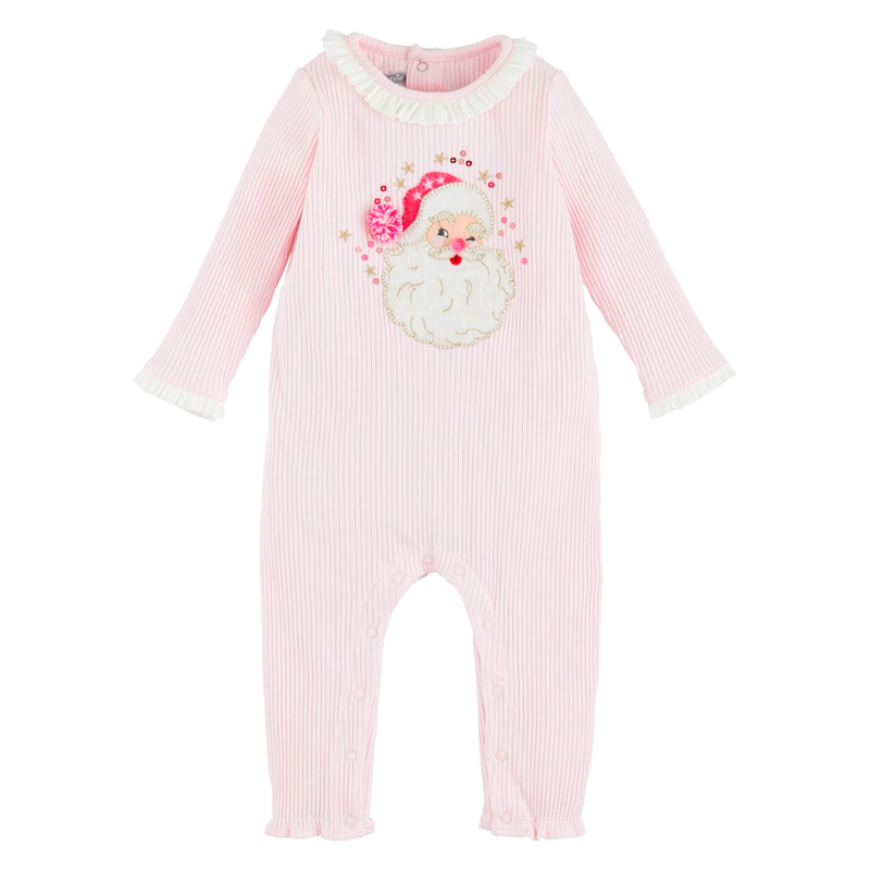 Pink Santa One-Piece