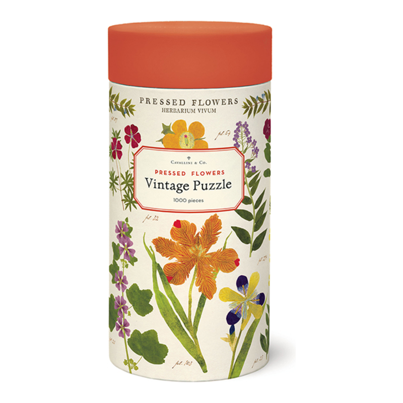 Pressed Flowers Puzzle