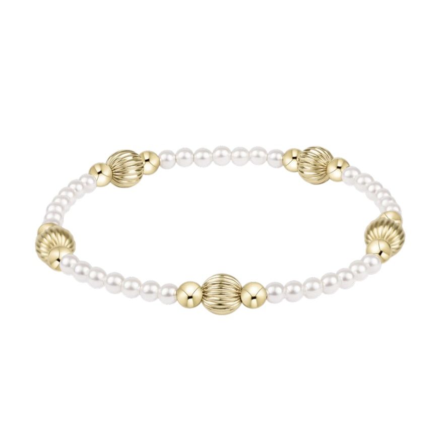 eNewton Purpose Dignity 6mm Pearl Bracelet
