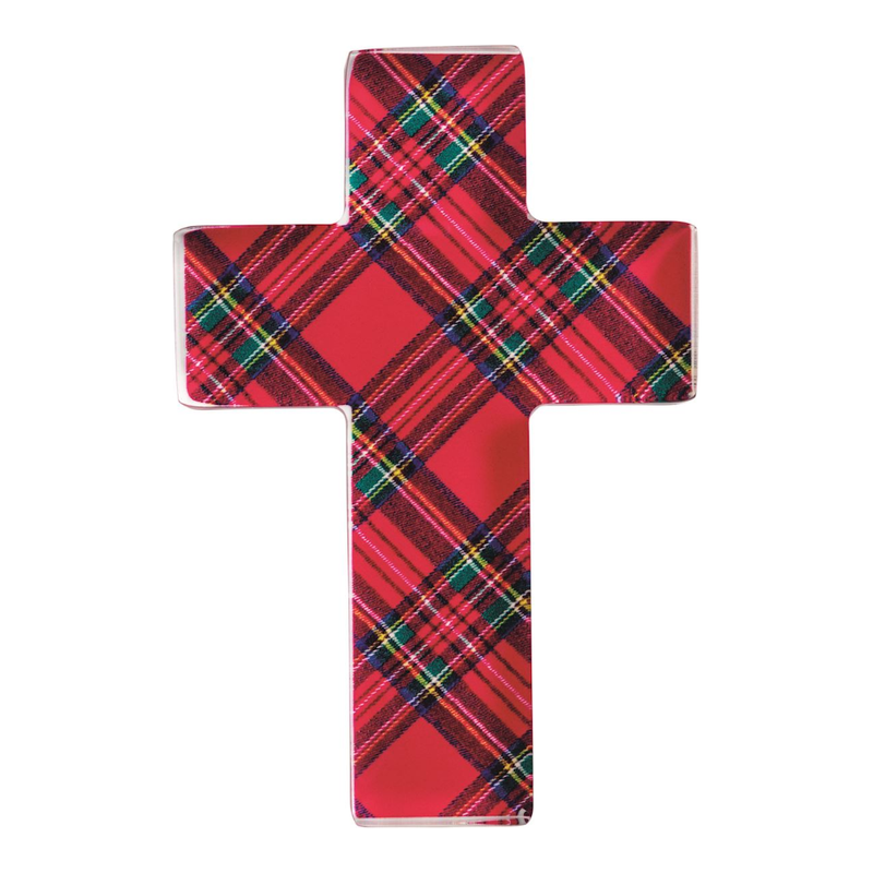 Red Tartan Cross