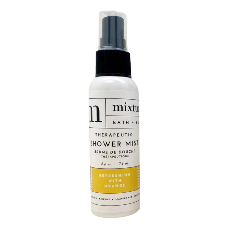 Refreshing with Orange Aromatherapy Shower Mist 