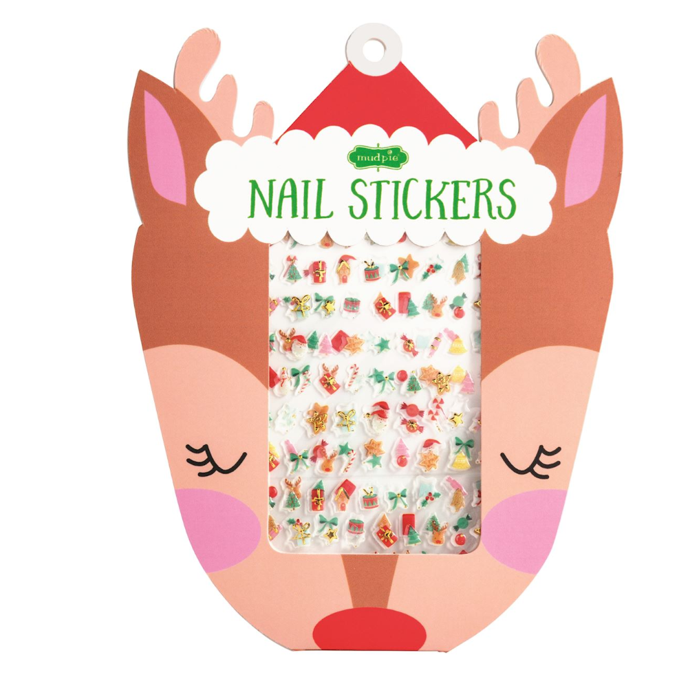 Reindeer Nail Sticker Set 
