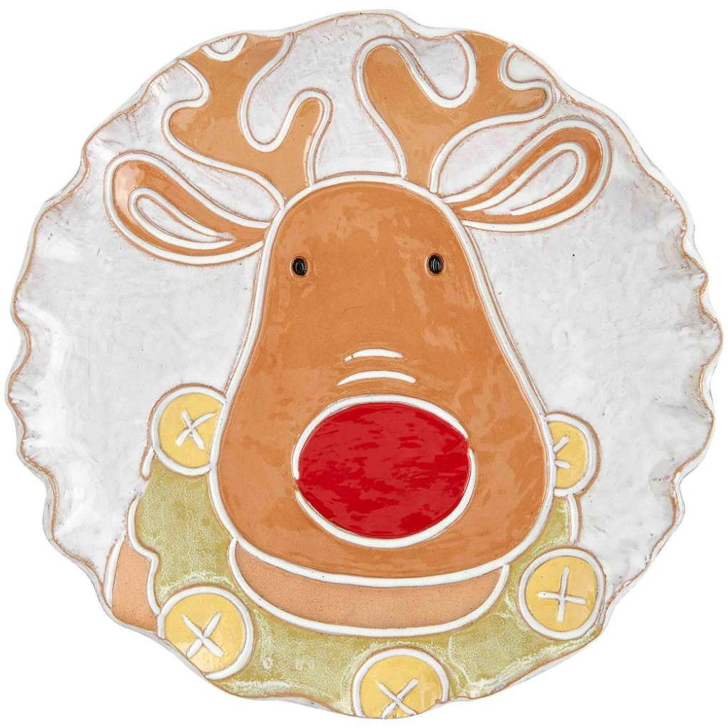 Reindeer Salad Plate