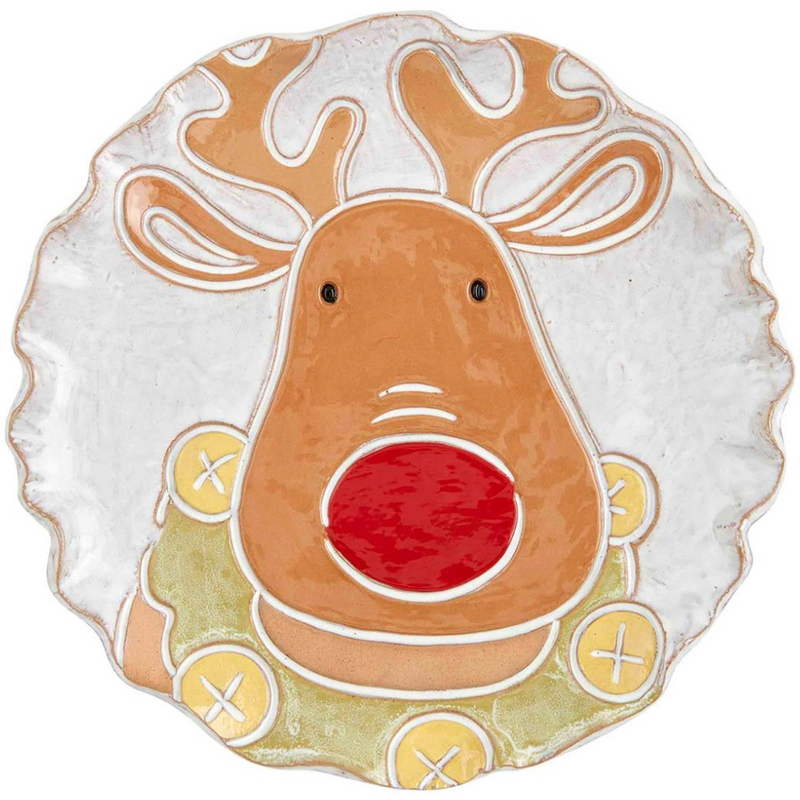 Reindeer Salad Plate