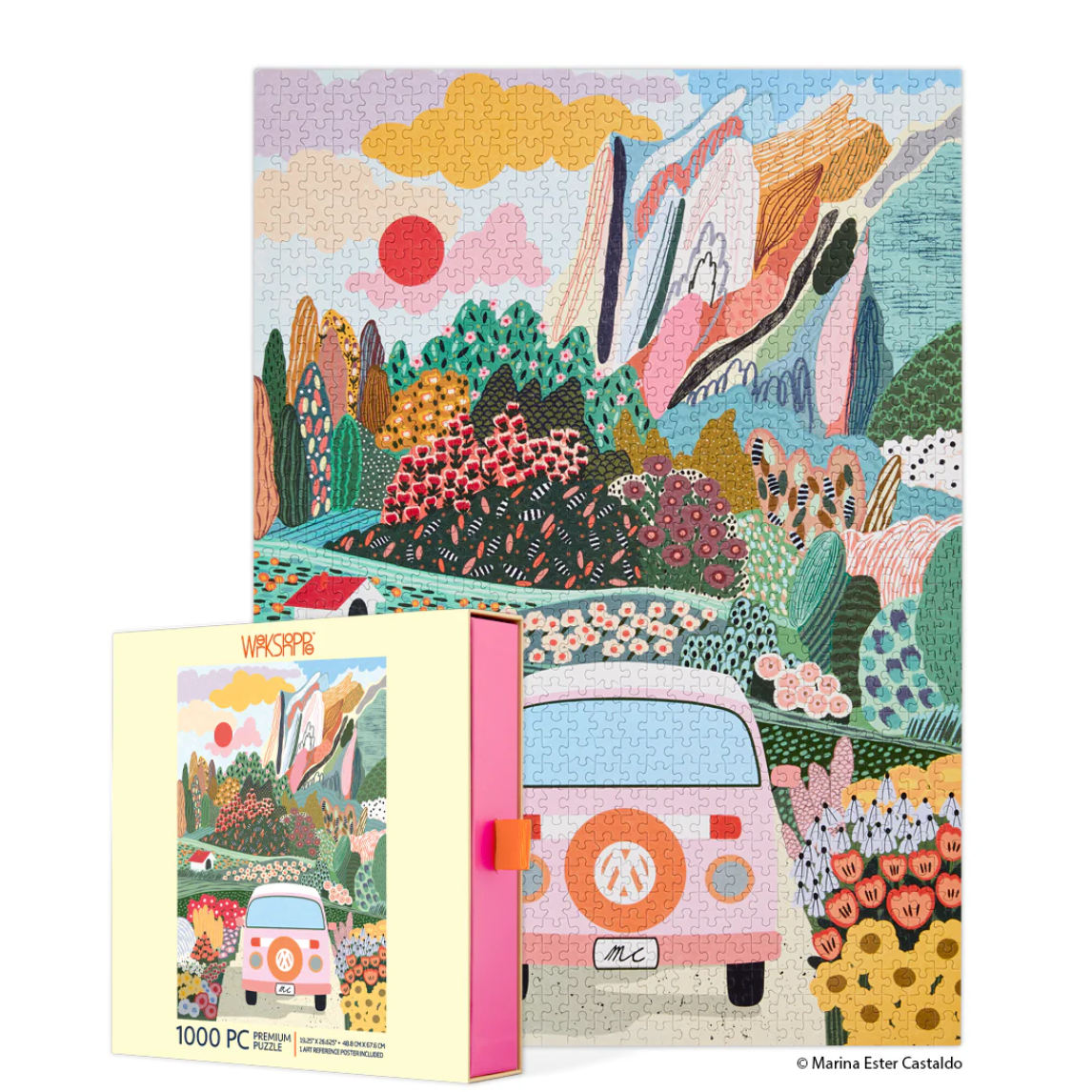 Road Trip 1000 Piece Puzzle