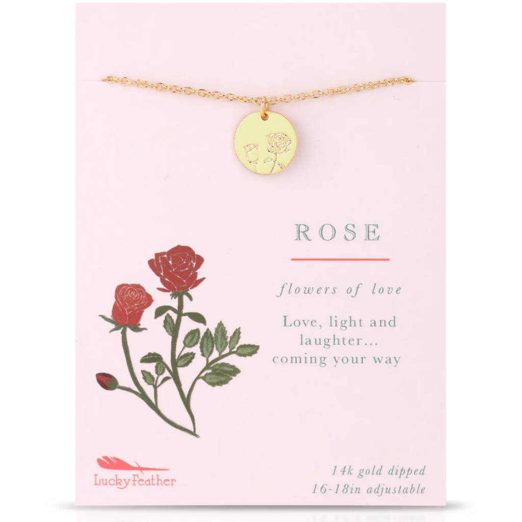 Rose Botanical Necklace