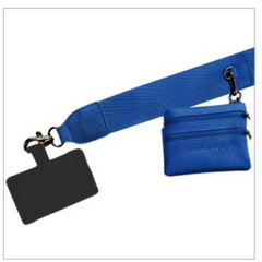 Royal Blue Strap with Blue Pouch