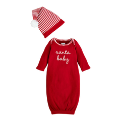 Santa Baby Take Me Home with Hat Set