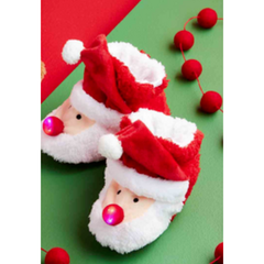 Santa Light Up Slippers