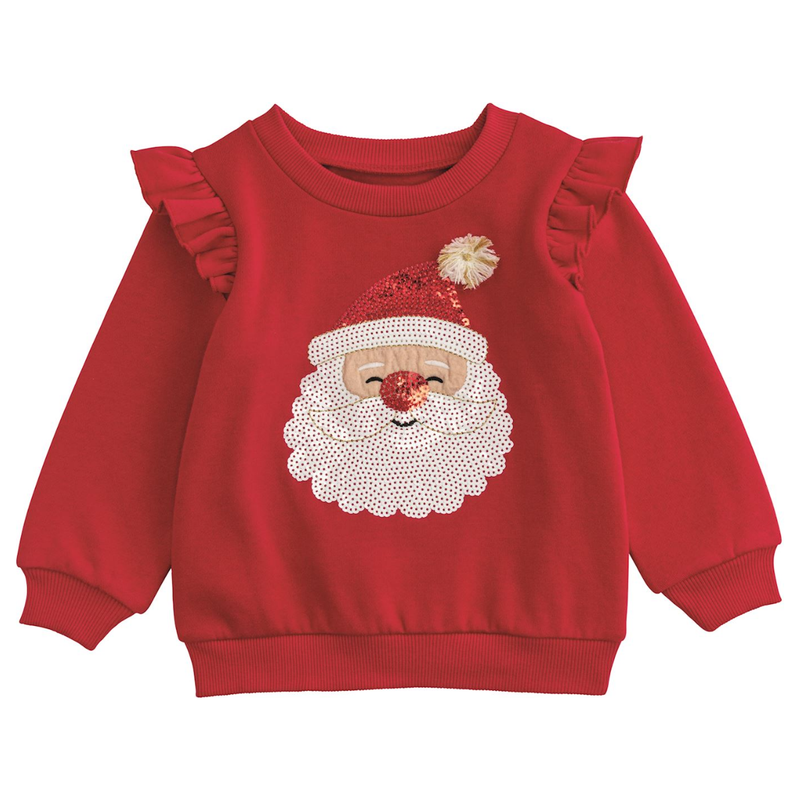 Santa Sequin Sweatshirt
