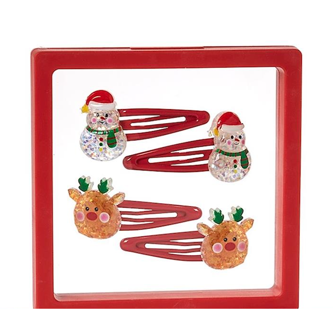 Santa and Reindeer