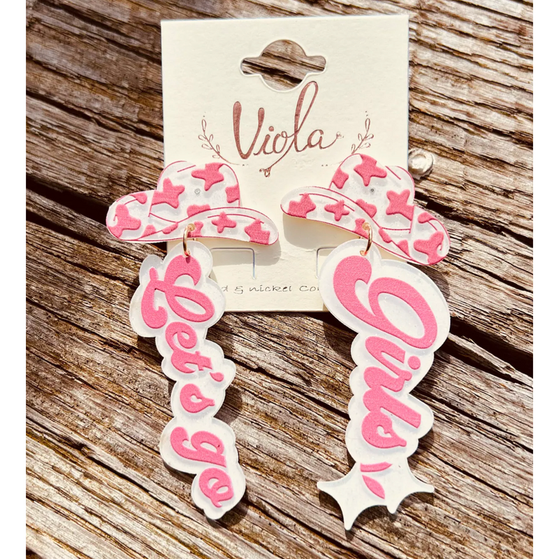 Let's Go Girls Earrings.