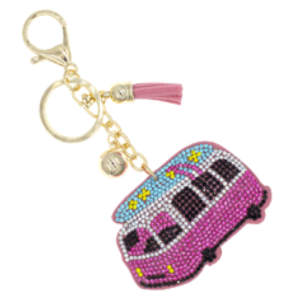 Retro Van Keychain.
