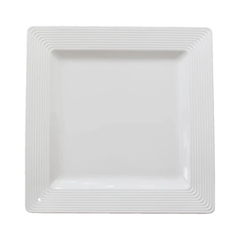 Pinstripes Square Platter