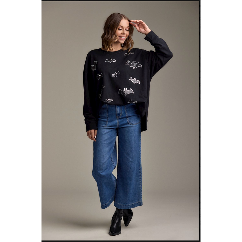 Black Halloween Sweatshirt