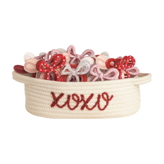 Valentine's Bow Claw Clips