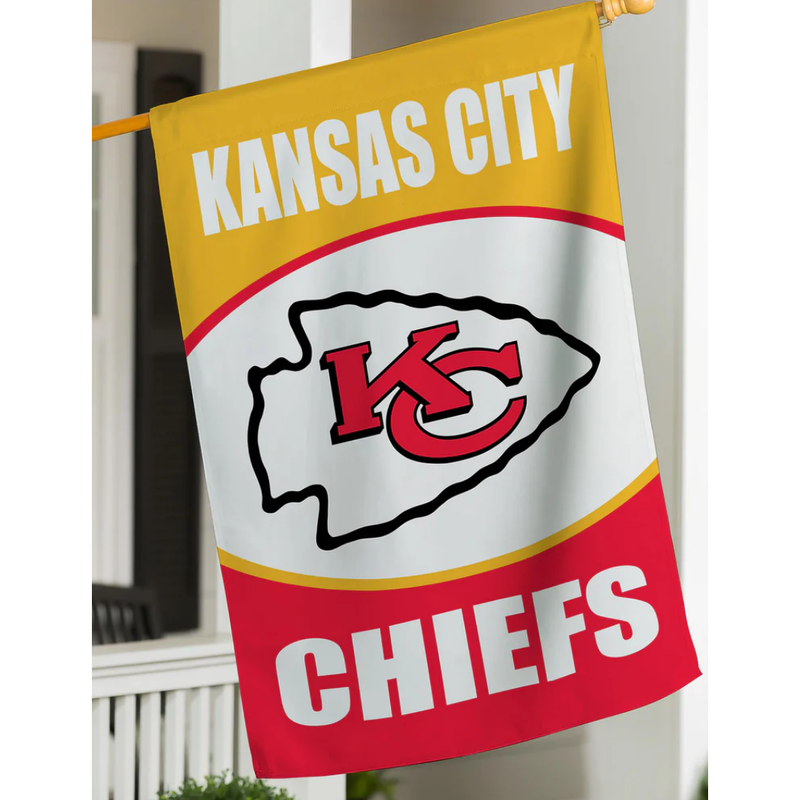 Kansas City Chiefs Suede Flag, House