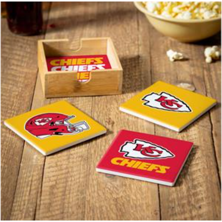 Kansas City Chiefs Coasters