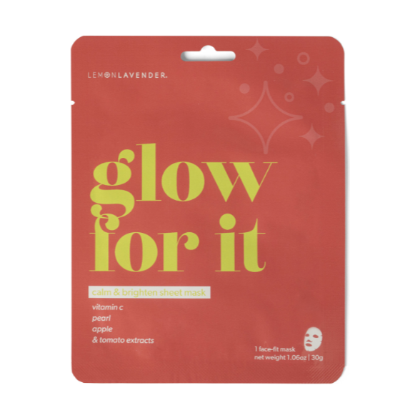 Sheet Dreams Face Mask-Glow For It-Calm & Brighten Sheet Mask