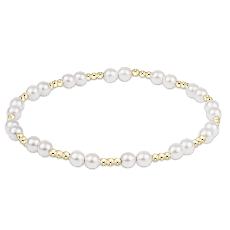 Extends Together Pearl 4mm Bracelet