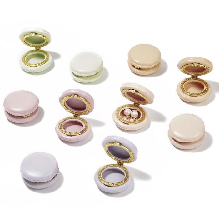 Macaron Limoges Style Trinket Box