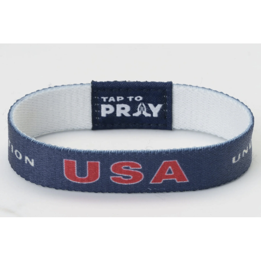 Tap to Pray Wristband-Freedom