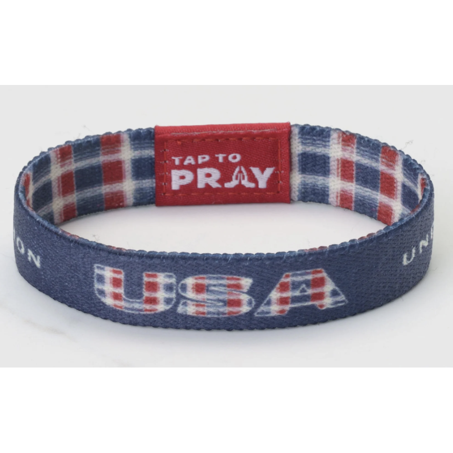 Tap to Pray Wristband-Liberty