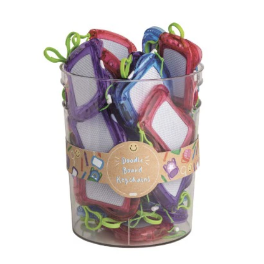 Backpack Doodle Board Keychain