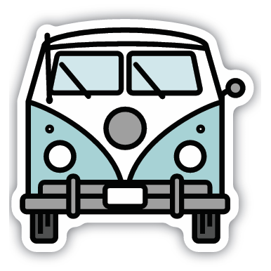 Volkswagen Bus Sticker