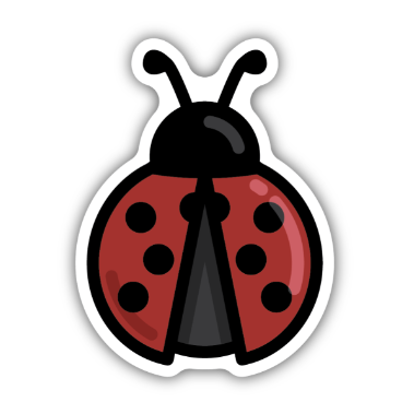 Ladybug Sticker