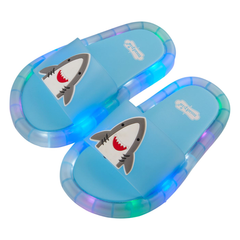 Shark Light-Up Sandals.