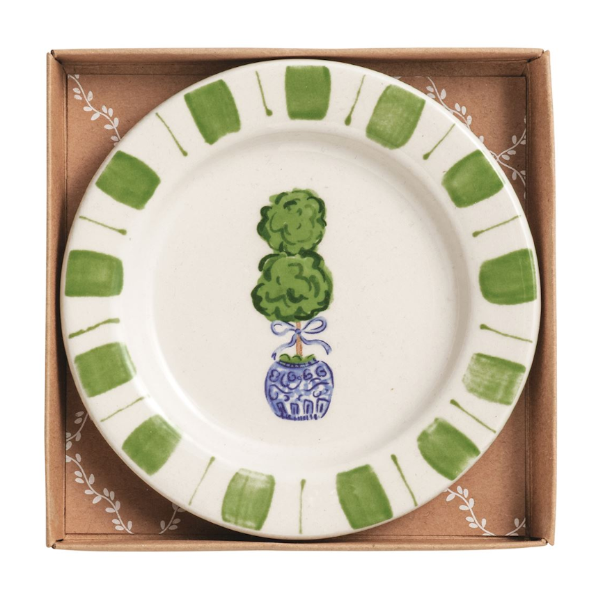 Single Topiary Tidbit Plate