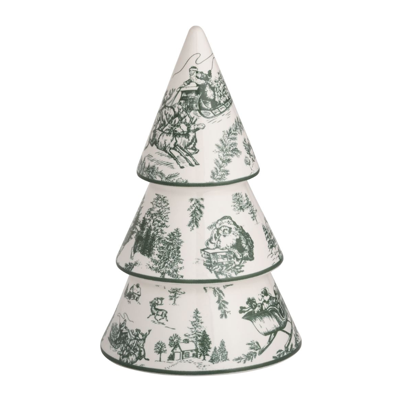 Small Green Toile Tree