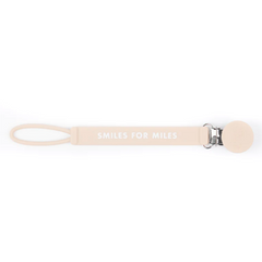 Smiles for Miles Pacifier Clip 1
