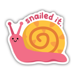 Snailed it